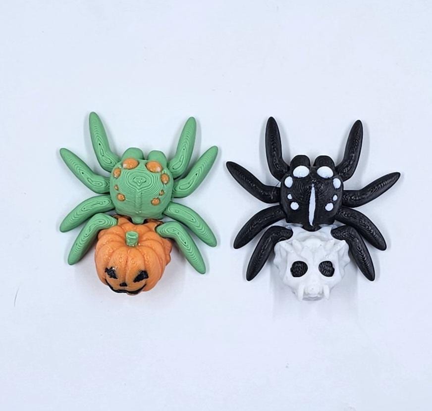 Tiny Spiders Articulated Mini Spider 3D printed