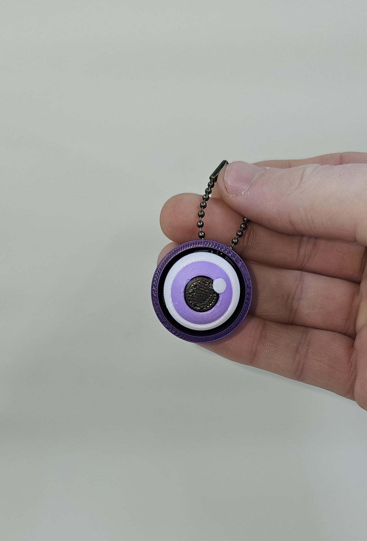 Halloween Fidget Clicker Keychains – Skull, Ghost, Pumpkin, Eyeballs, Spiderweb & Planchette | 3D Printed Sensory Desk Toy
