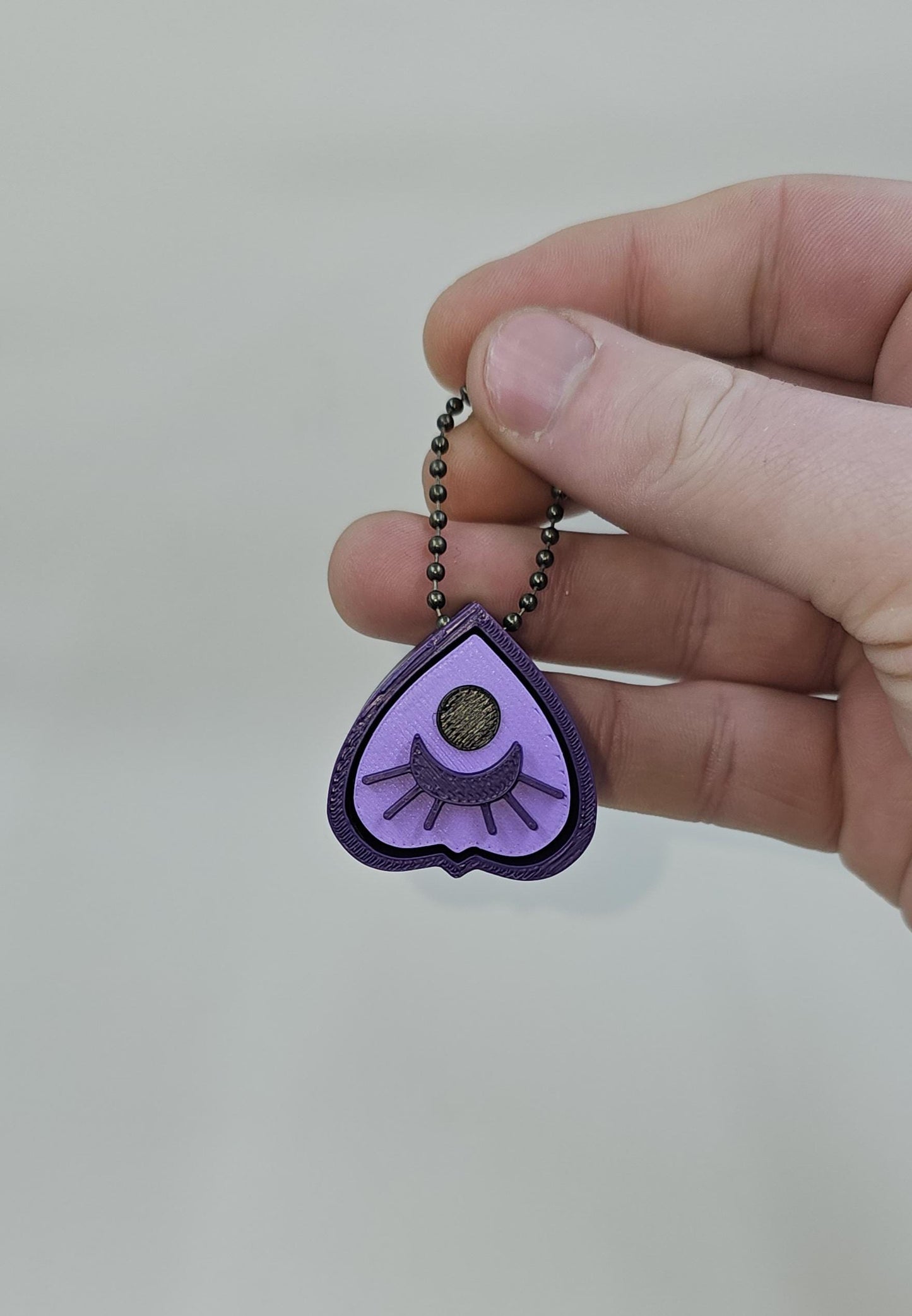 Halloween Fidget Clicker Keychains – Skull, Ghost, Pumpkin, Eyeballs, Spiderweb & Planchette | 3D Printed Sensory Desk Toy