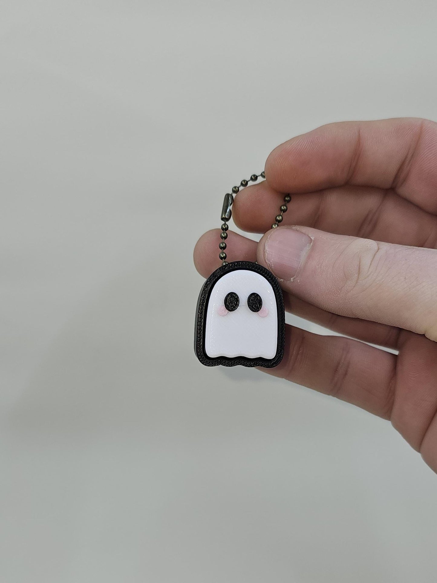 Halloween Fidget Clicker Keychains – Skull, Ghost, Pumpkin, Eyeballs, Spiderweb & Planchette | 3D Printed Sensory Desk Toy
