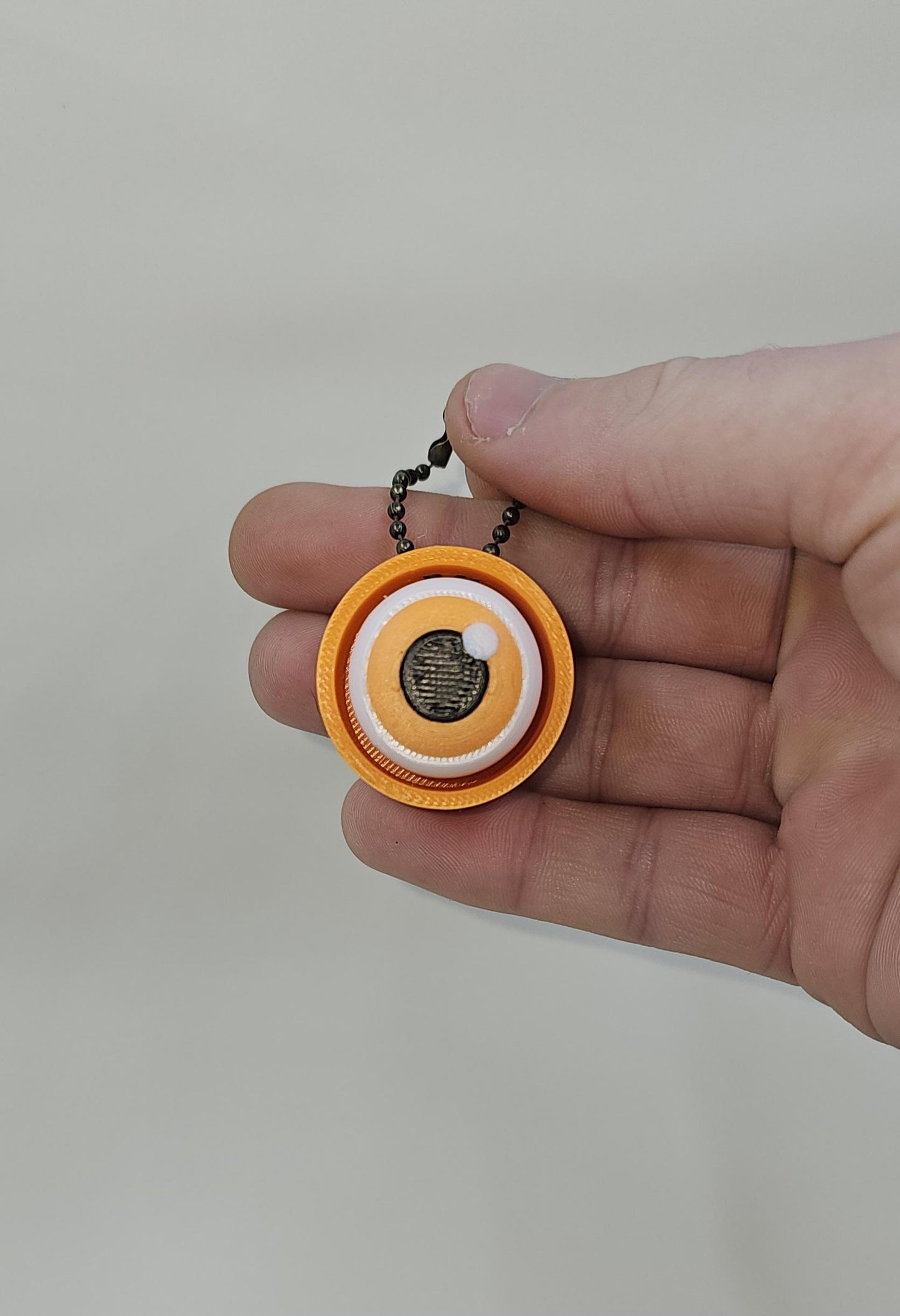 Halloween Fidget Clicker Keychains – Skull, Ghost, Pumpkin, Eyeballs, Spiderweb & Planchette | 3D Printed Sensory Desk Toy
