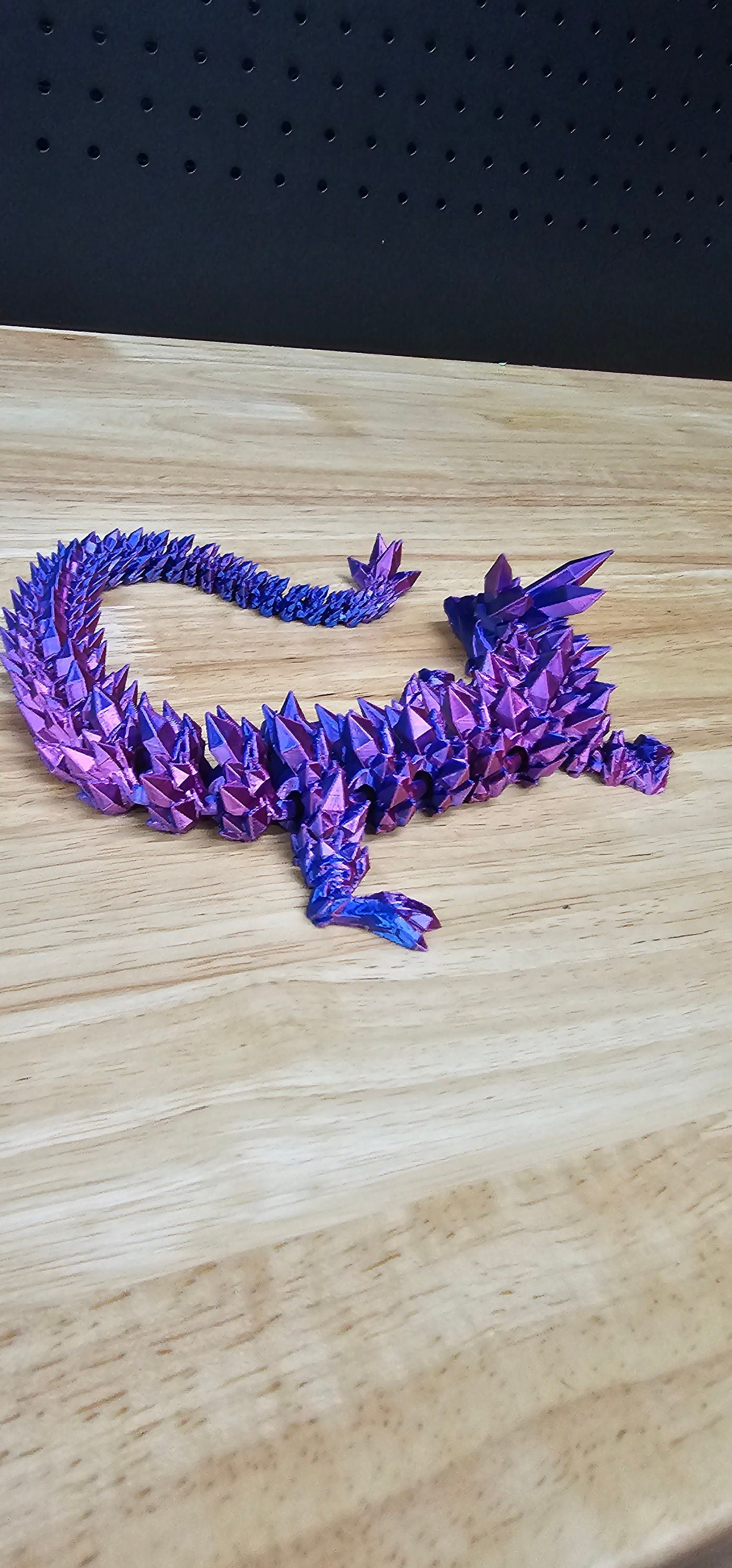 Crystal Dragon 42cm long 3D printed Cinderwing3D Design
