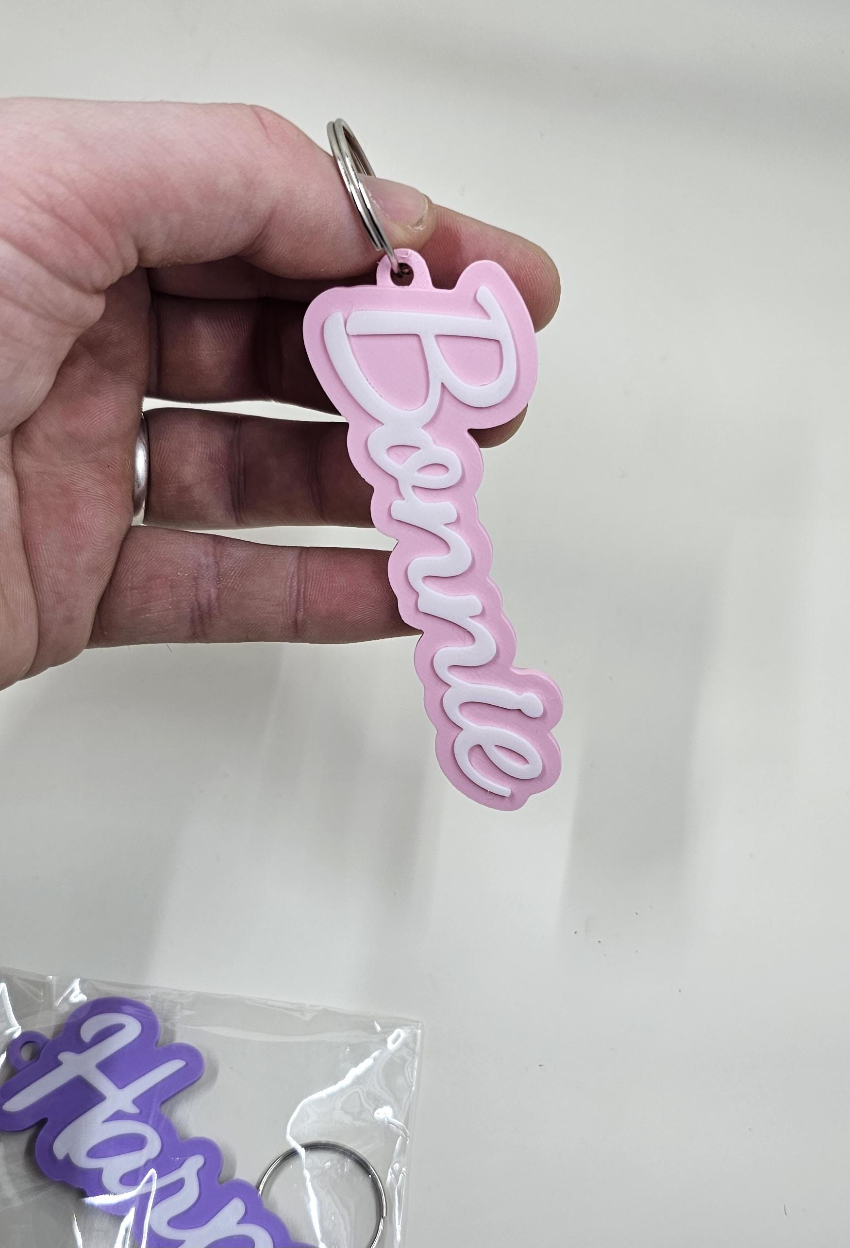 Customizable 3D Printed School Bag Tag: Personalized Name Tag