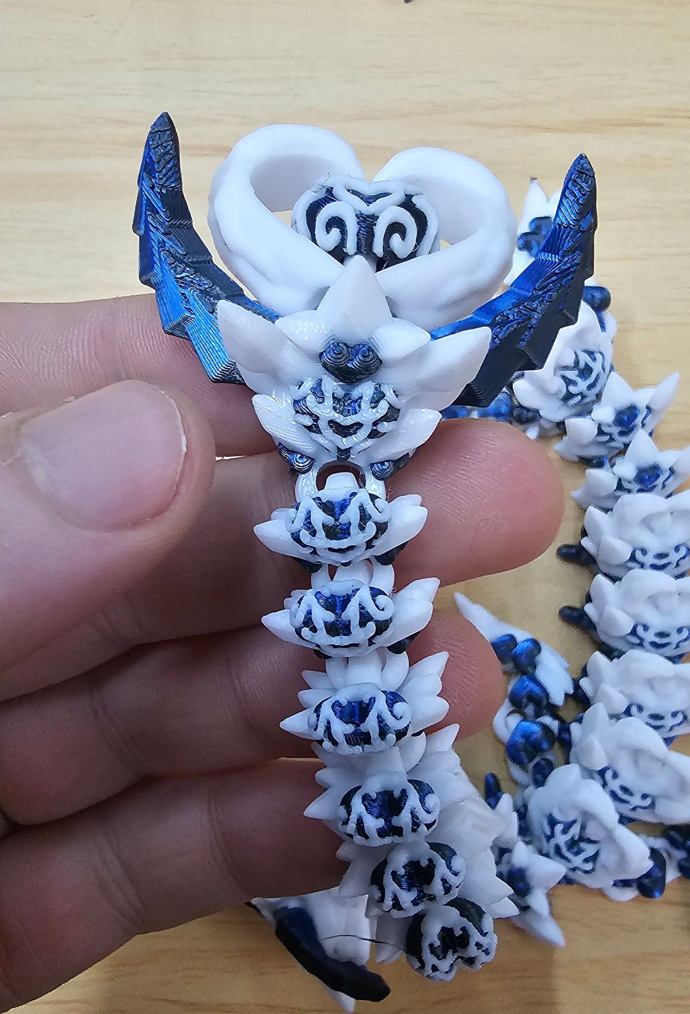 Dark heart dragon 3D printed Cinderwing3D Design