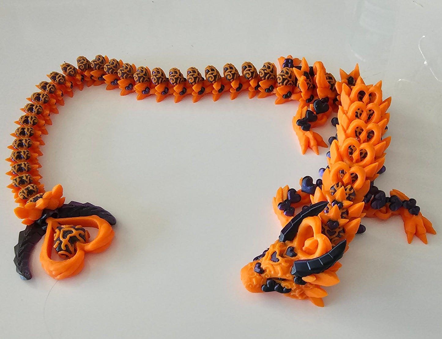 Dark heart dragon 3D printed Cinderwing3D Design