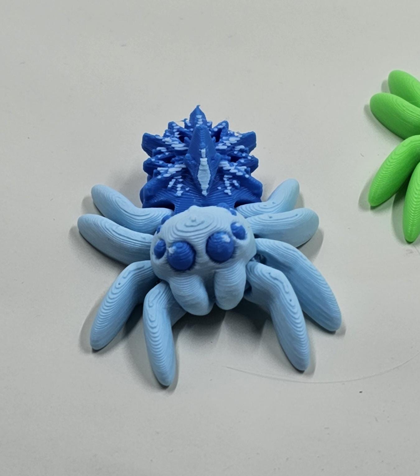 Tiny Christmas Spiders Articulated Mini 3D printed Festive Seasonal
