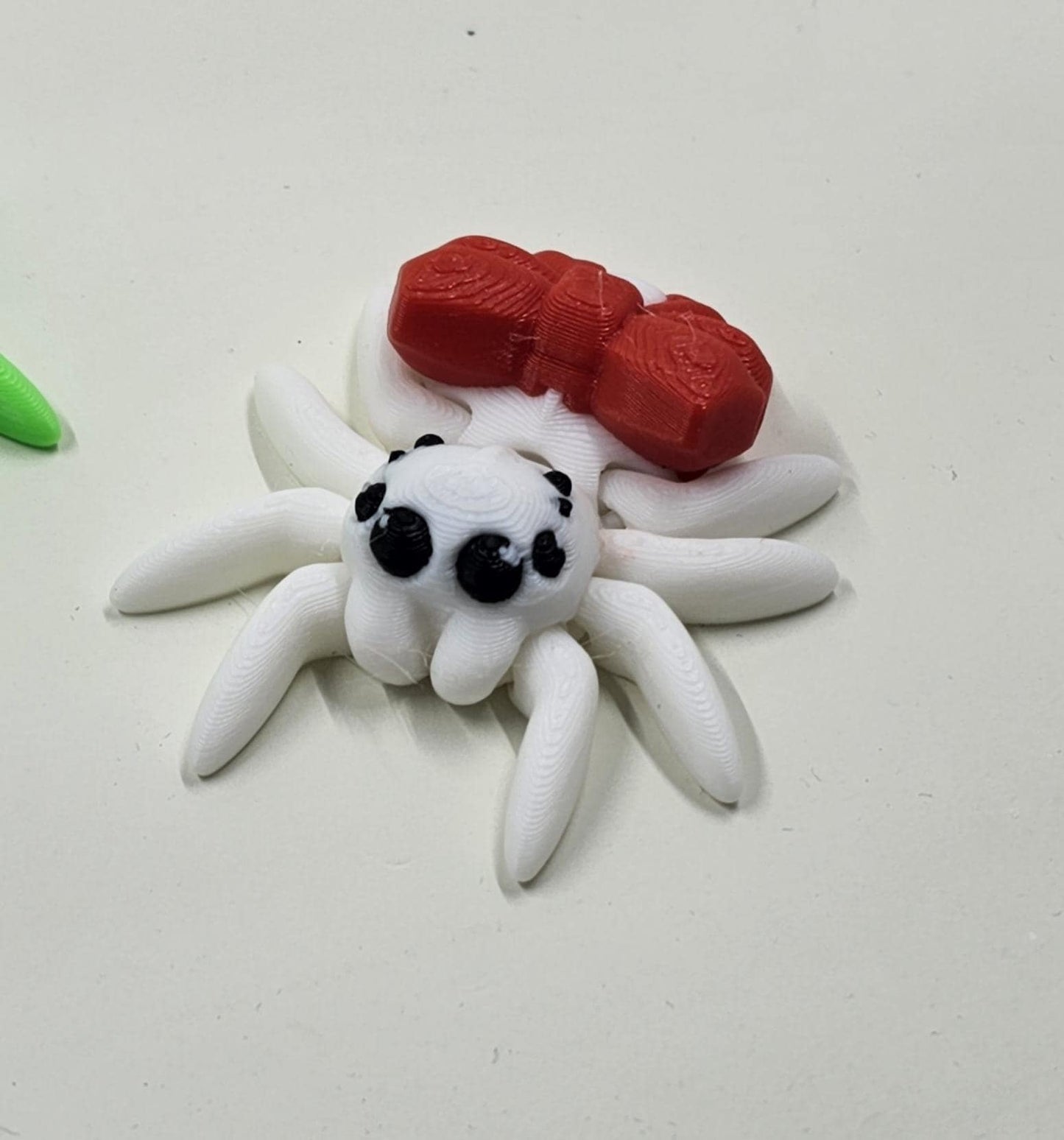 Tiny Christmas Spiders Articulated Mini 3D printed Festive Seasonal