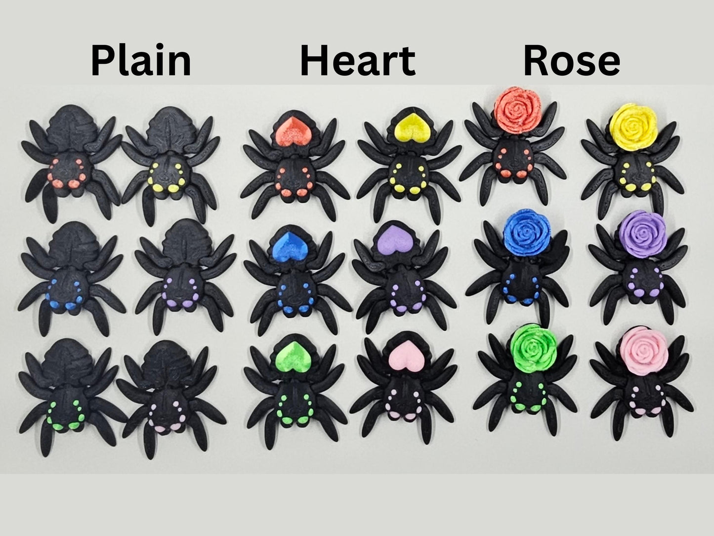 Tiny Spiders Articulated Mini Spider 3D printed