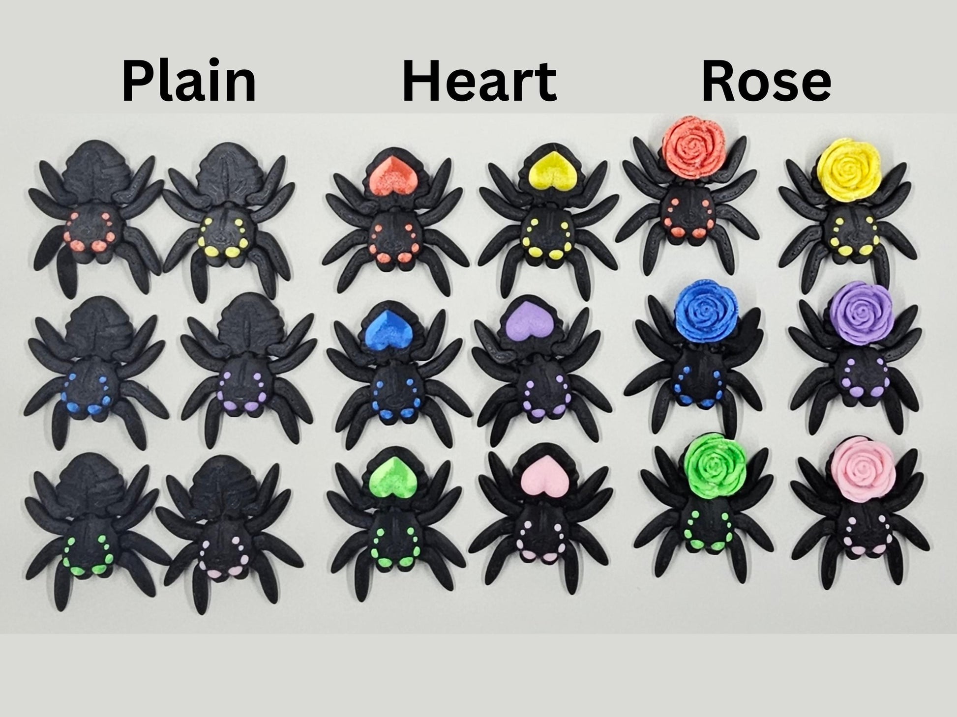 Tiny Spiders Articulated Mini Spider 3D printed