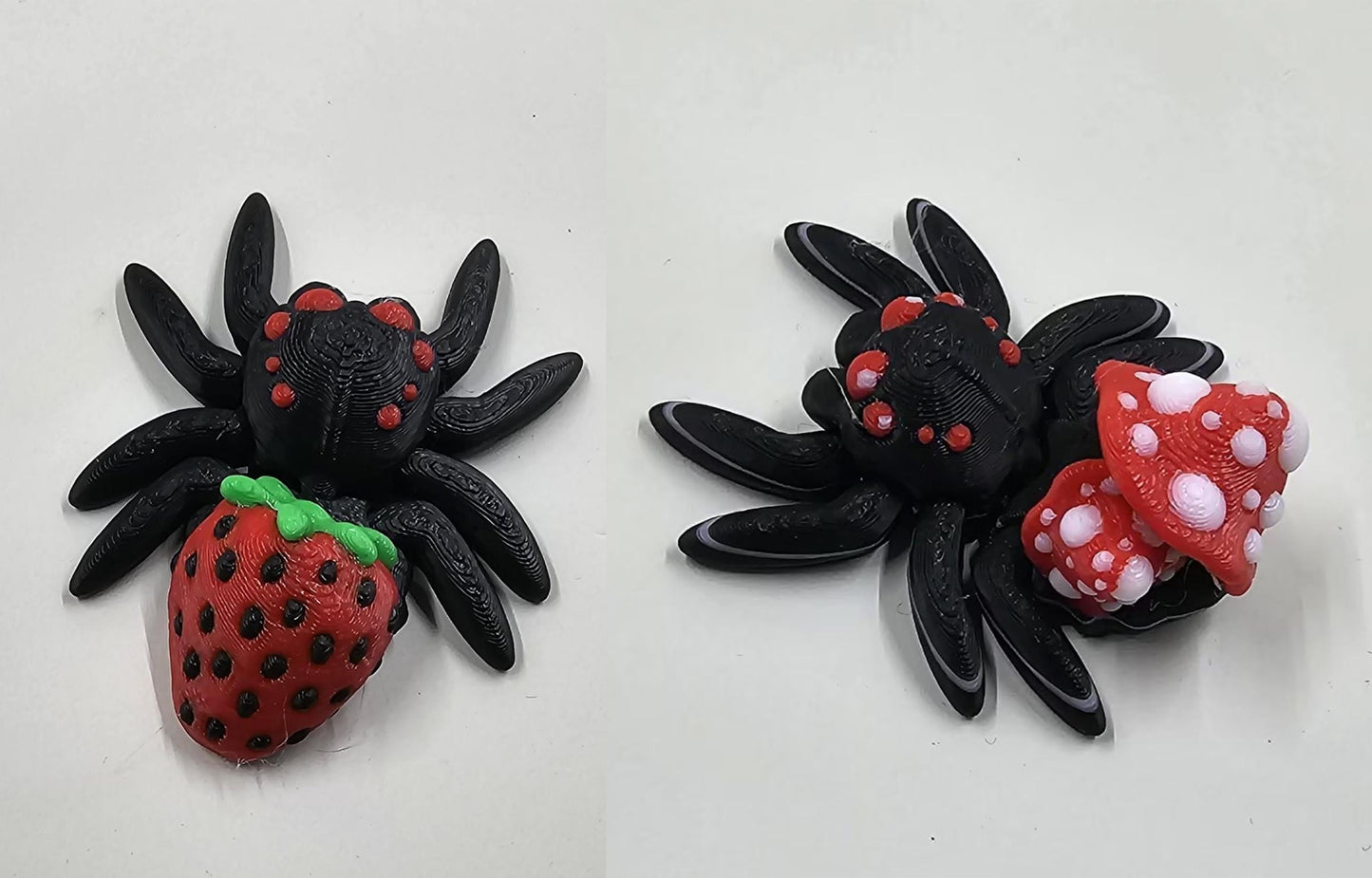 Tiny Spiders Articulated Mini Spider 3D printed