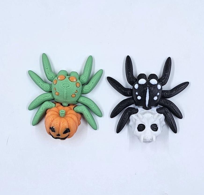 Tiny Spiders Articulated Mini Spider 3D printed