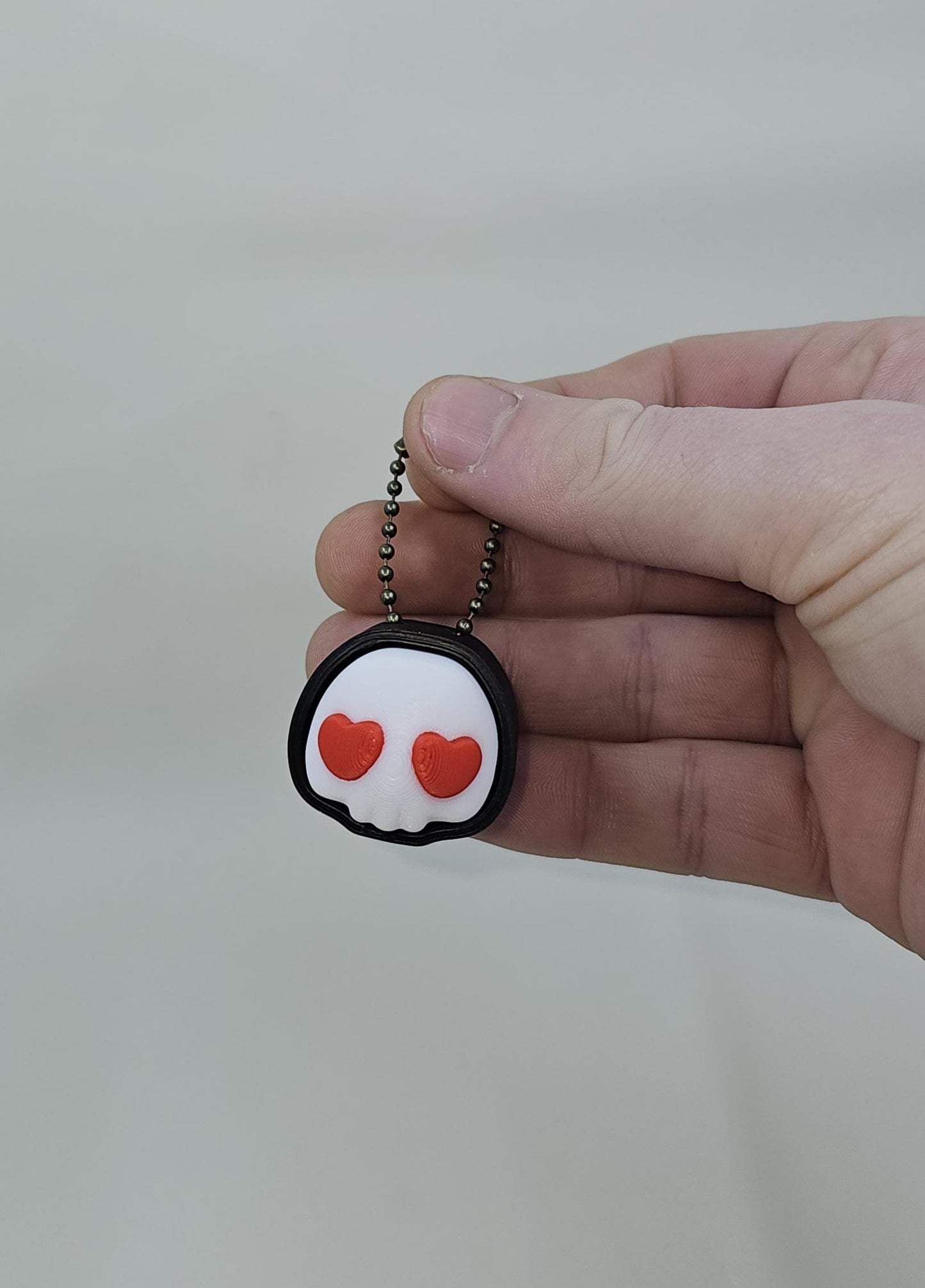 Halloween Fidget Clicker Keychains – Skull, Ghost, Pumpkin, Eyeballs, Spiderweb & Planchette | 3D Printed Sensory Desk Toy